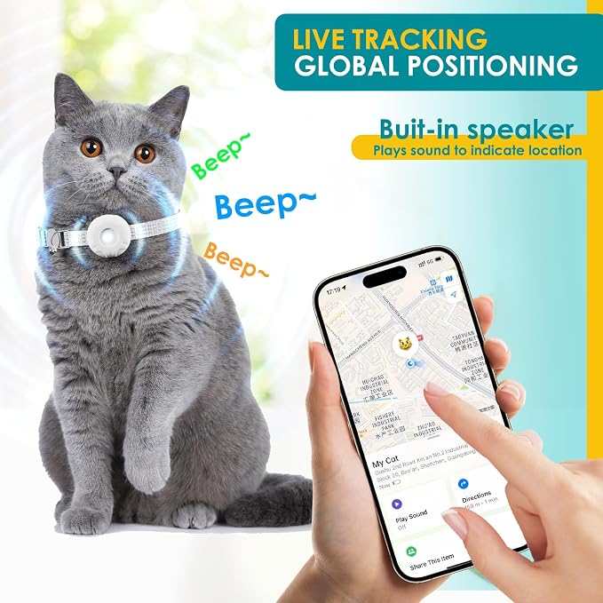 Cat GPS Tracker, Waterproof Pet Tracker - Image 3