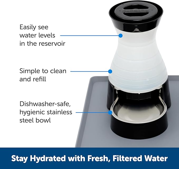 PetSafe Healthy Pet Water Station-Small, 64 oz Capacity-Gravity Pet Water - Image 2