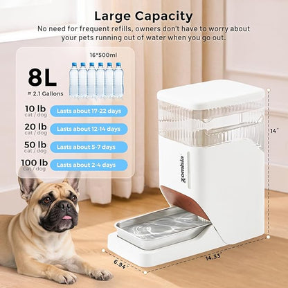 Automatic Dog Water Dispenser 8L - Image 2