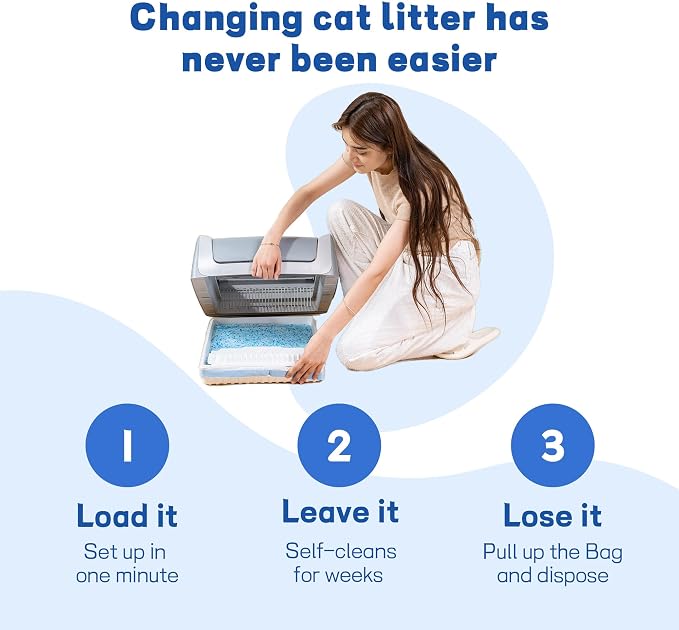 Crystal Cat Litter and Disposable Litter Trays 2 Sets Compatible - Image 6