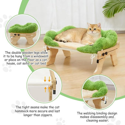 cat Window Perch for Indoor Cats Large Window Hammock - Image 8