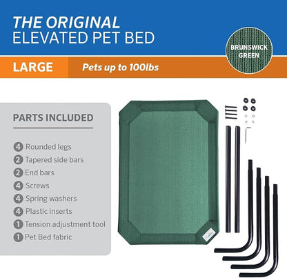 Gale Pacific Coolaroo The Original Cooling Elevated Dog Bed, Indoor and Outdoor - Image 5