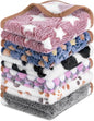6 Pcs Dog Blanket Super Soft Pet Puppy Blankets Calming Blanket by YedsIntu