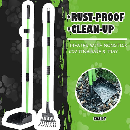 MXF Dog Pooer Scooper Set, 2 in 1 Pet Poop Scooper - Image 3
