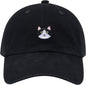 Cat Mom & Dad Hats for Proud Cat Parents | for Men & Women | Embroidered Text by Hatphile