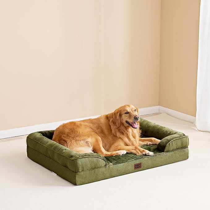 EHEYCIGA Orthopedic XL Dog Beds, Waterproof Memory Foam Dog Bed - Image 9