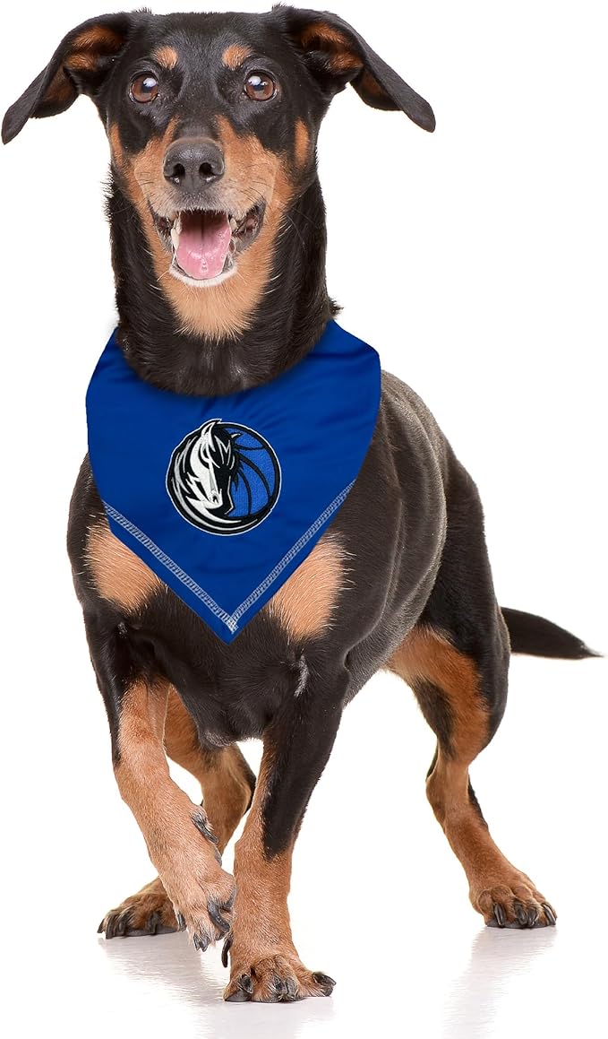 Pets First NBA Dallas Mavericks TIE Bandana, Size Small/Medium. Dog Bandana - Image 2