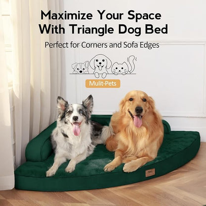 Large Dog Bed - XL Orthopedic Egg-Crate Memory Foam Dog Beds - Image 4