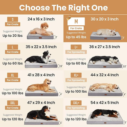 OhGeni Orthopedic Waterproof Dog Bed - Image 2