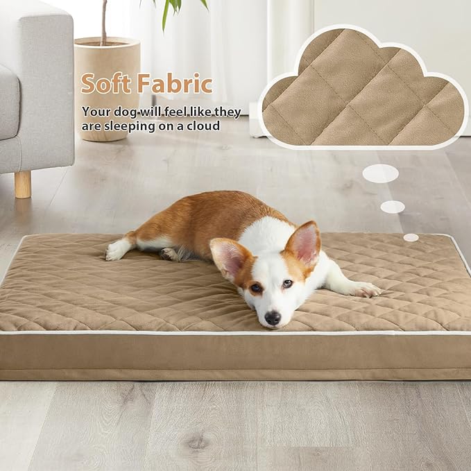 WNPETHOME Orthopedic Dog Bed Medium Size Dog, Waterproof Medium Dogs Bed - Image 2
