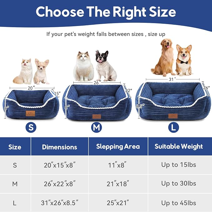 Orthopedic Dog Bed for Medium Dogs, Dog Sofa Beds Supportive Foam Pet Couch Bed - Image 2