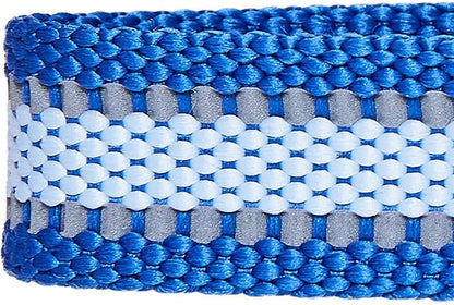 Blueberry Pet Medium Dog Collar in Reflective Navy Blue | Adjustable Classic - Image 6