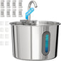Cat Water Fountain, 74oz/2.2L Cat Fountain by HAJXM