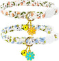 2 Pack Cotton Breakaway Cat Collars Set by Unknown