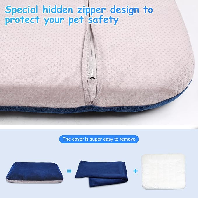 Magic Dog Super Soft Extra Large Dog Bed Jumbo Pet Beds Orthopedic 47 Inch - Image 5