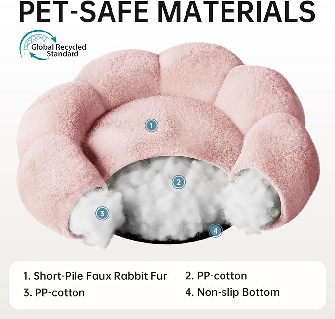 OhGeni 20 inches Calming Donut Dog & Cat Bed - Image 7