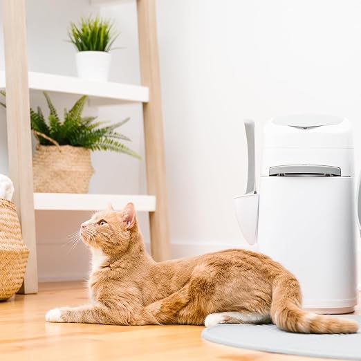 Litter Genie Style Pail Cat Litter Box Waste Disposal System - Image 7