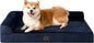 EHEYCIGA Memory Foam Dog Bed Large Size Dogs, Orthopedic Dog Bed Large by EHEYCIGA