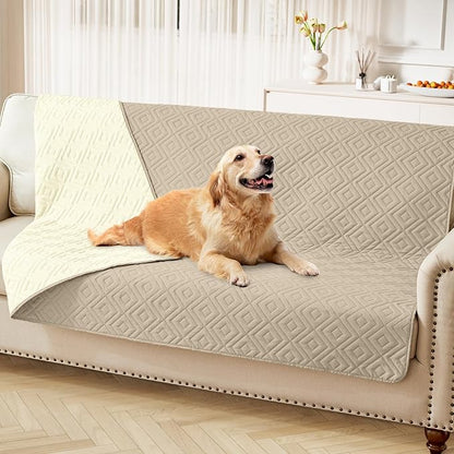hyha Waterproof Dog Blanket, Soft Pet Bed Blankets, Waterproof Sofa Couch Cover by hyha