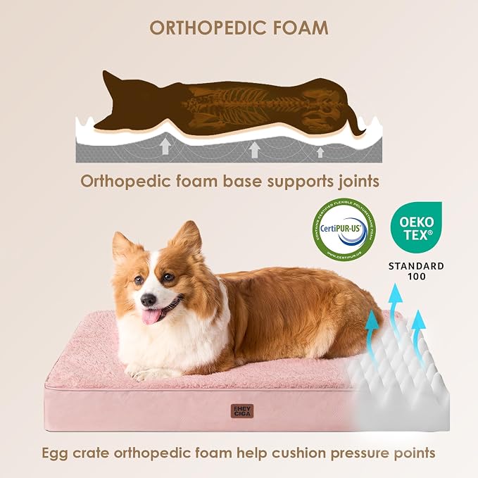 EHEYCIGA Orthopedic XL Dog Beds - Image 2