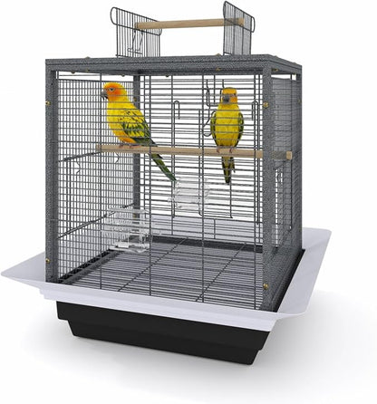 Garvee Small Bird Cage with Playground Stand, 20 Inch High Travel Bird Cage by Garvee