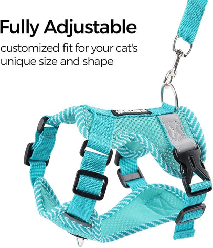 Cat Harness and Leash Escape Proof Large Kitten Harness Ragdoll Cat Vest - Image 4