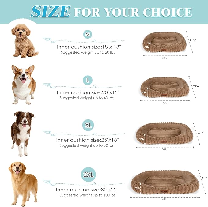 Dog Bed for Extra Large Dogs, Cute XL Dog Bed - Image 8