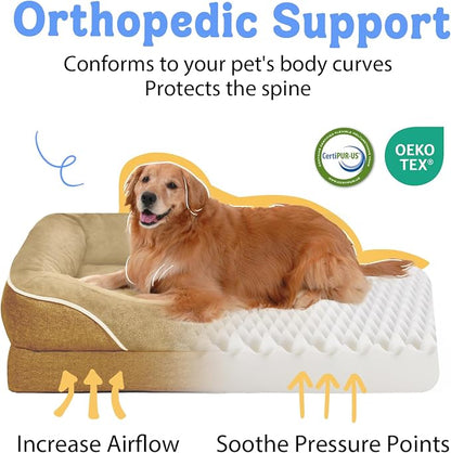 Washable Orthopedic Large Dog Bed - Image 2