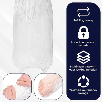 Diaper Pail Refill – Universal for Diaper Disposal Systems | Refill Your Empty - Image 2