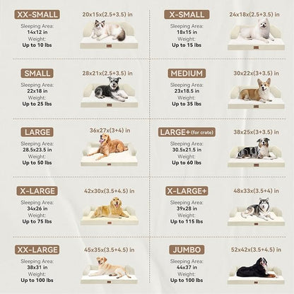 Large Dog Bed Orthopedic Washable - Image 3