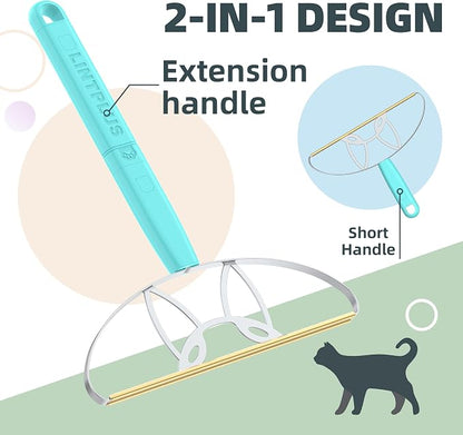 Flex Max Pet Hair Remover by LINTPLUS-Adjustable Pet Hair Removal Tool 2X More - Image 2