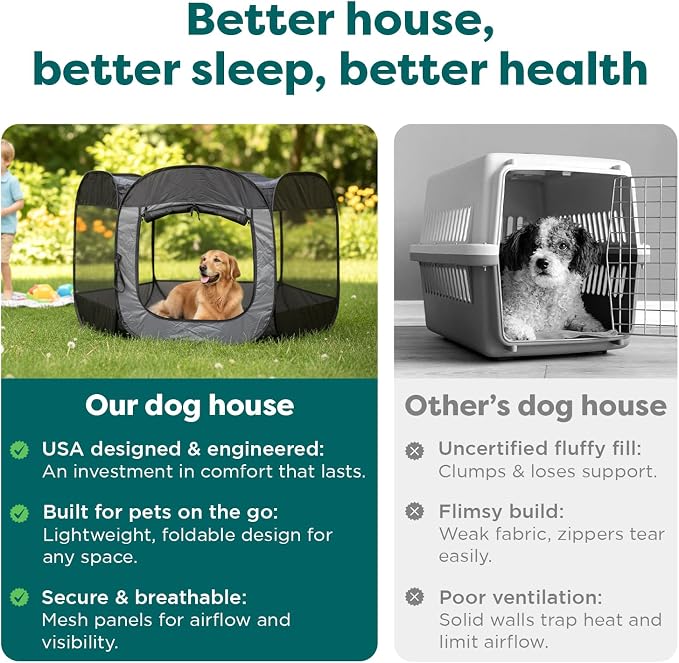 FurHaven Portable Pet Playpen for Dogs & Cats, Indoor Kitten Playpen - Image 7