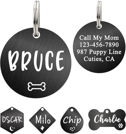 Ultra Joys Custom Personalized Dog ID Tag by UltraJoys
