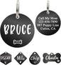 Ultra Joys Dog ID Tag, Custom Dog Tag Personalized Cat Tag, Pet ID Tag by UltraJoys