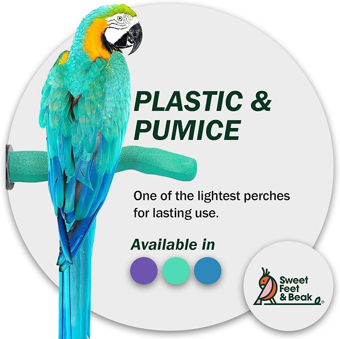 Sweet Feet & Beak Safety Pumice Bird Perch, Medium 1-1/4" X 12" - Image 5