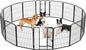 BestPet Indoor Dog Playpen, 40inch 16 Panels Dog Pen Fence Outdoor Pet Playpen by BestPet