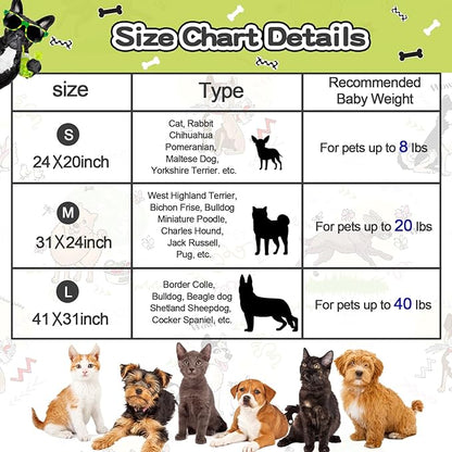 Rezutan Dog Blanket for Medium Dogs 1 Pack 3 Premium Soft Cat Puppy Blankets - Image 6