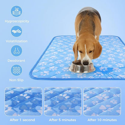 Rywell Self-Cooling Mat for Dogs Medium, Quick-Dry Dog Blanket - Image 5