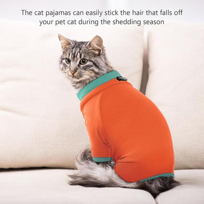 Sticky Cat Clothes Stretchy, Sphynx Hairless Sweater & Pajamas - Image 6