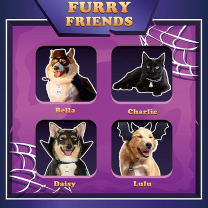 Spooky Dog Tag, Halloween Personalized Dog Tags - Image 4