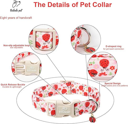 Lucky Ladybug Dog Collar for Giant Large Dogs - Image 3
