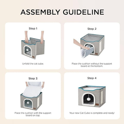 Bedsure Cat Beds for Indoor Cats - Image 7