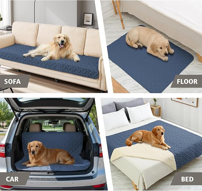 Ameritex Waterproof Pet Bed Cover Anti-Slip Dog Bed Blanket - Image 3