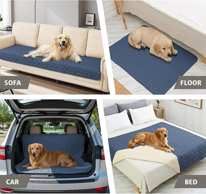 Ameritex Waterproof Pet Bed Cover Anti-Slip Dog Bed Blanket - Image 3
