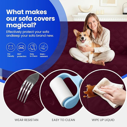 Waterproof Dog Blanket, Non-Slip Soft Pet Bed Cover, Couch Cover - Image 6
