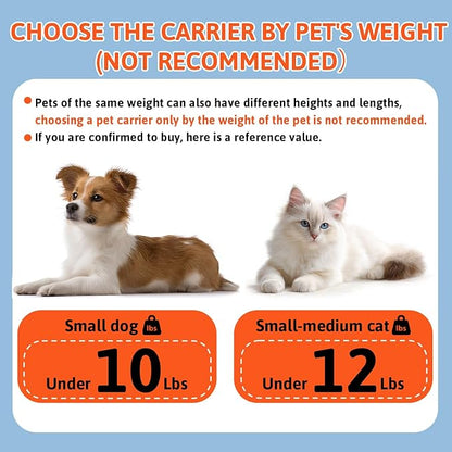 Petskd Top and Side Expandable Pet Carrier 17x11x9.5 Inches Alaska Airline - Image 4
