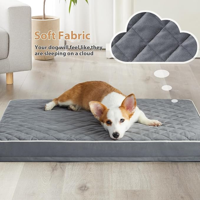 WNPETHOME Orthopedic Dog Bed Medium Size Dog, Waterproof Medium Dogs Bed - Image 2