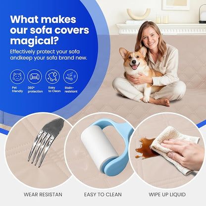 Waterproof Dog Bed Cover Pet Blanket, Soft Couch Cover - Image 6