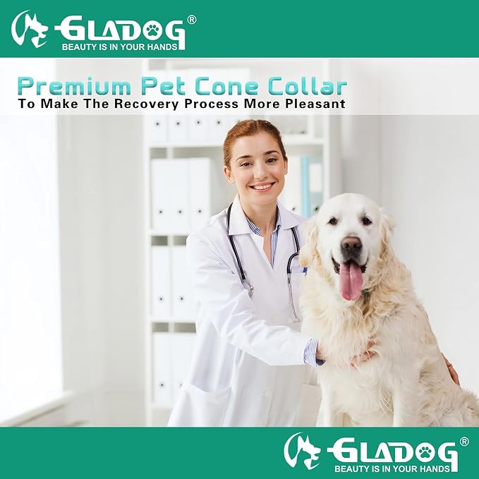 GLADOG Soft Cone Collar, Adjustable E-Collar - Image 7