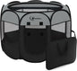 Dark Grey Dog Cat Playpen, Puppy Pet Playpen, Small Dogs Tent Crates Cage by Siedihit